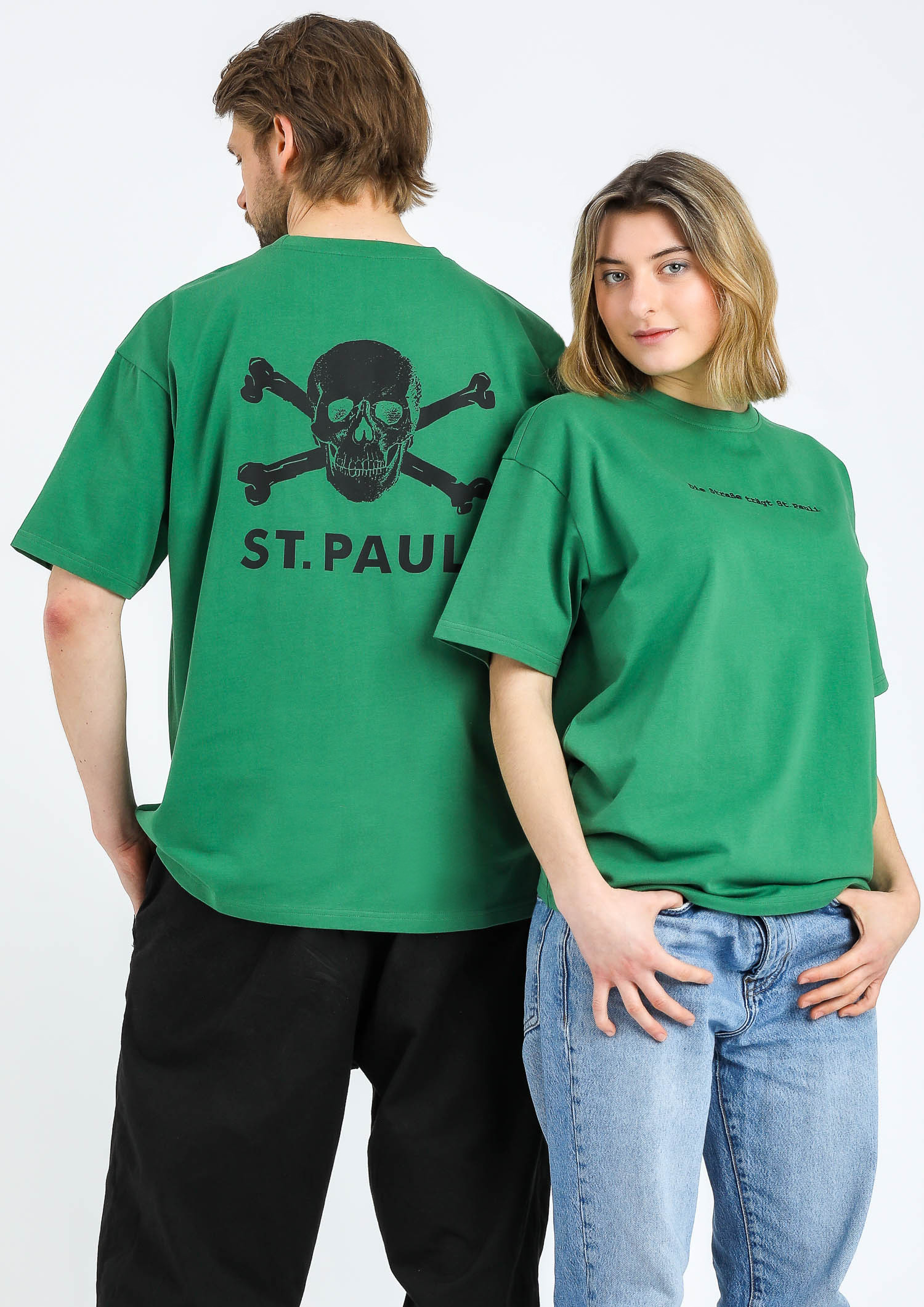 T-Shirt "Die Strasse trägt" - grün