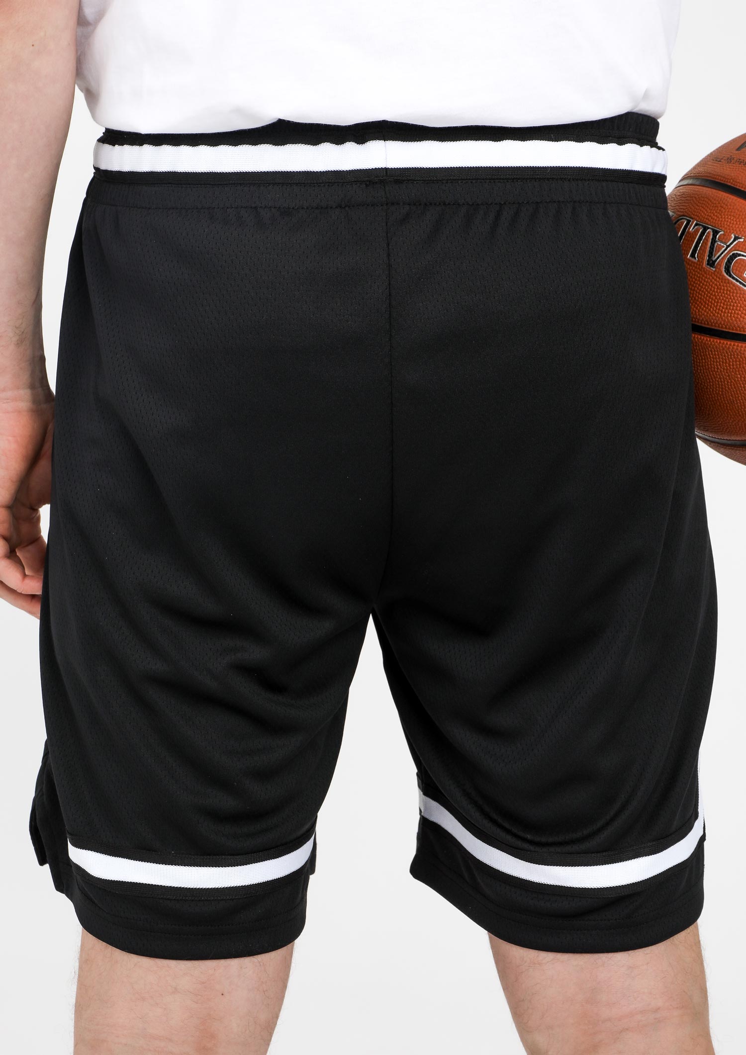 Basketball Shorts Totenkopf schwarz