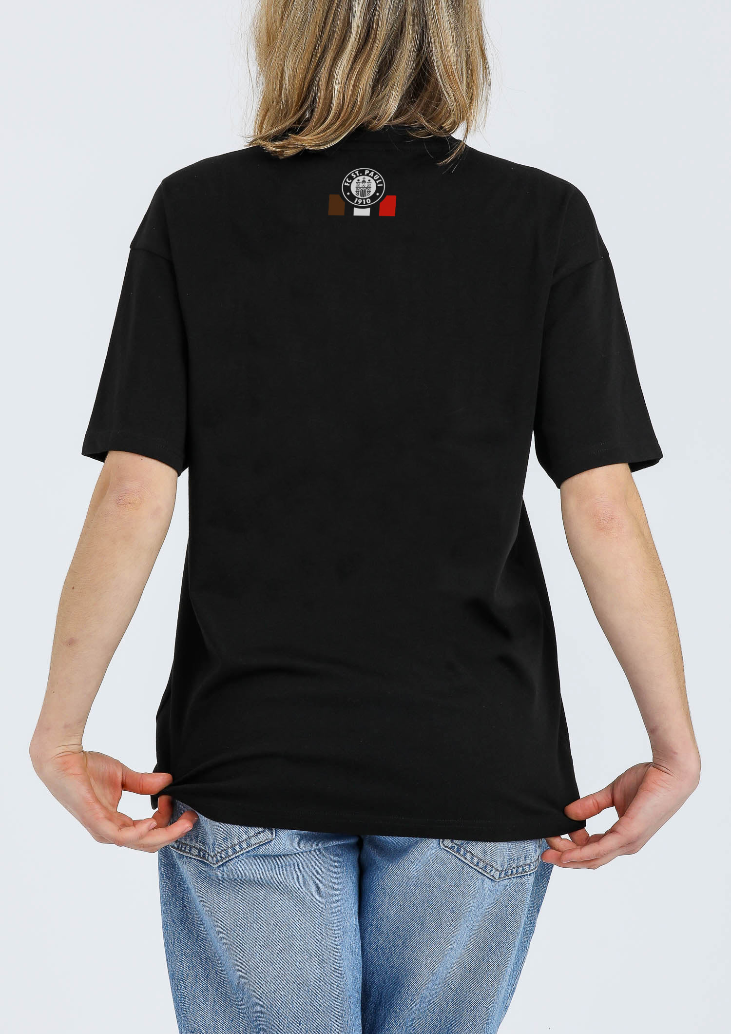 T-Shirt  "Flag Logo" - schwarz