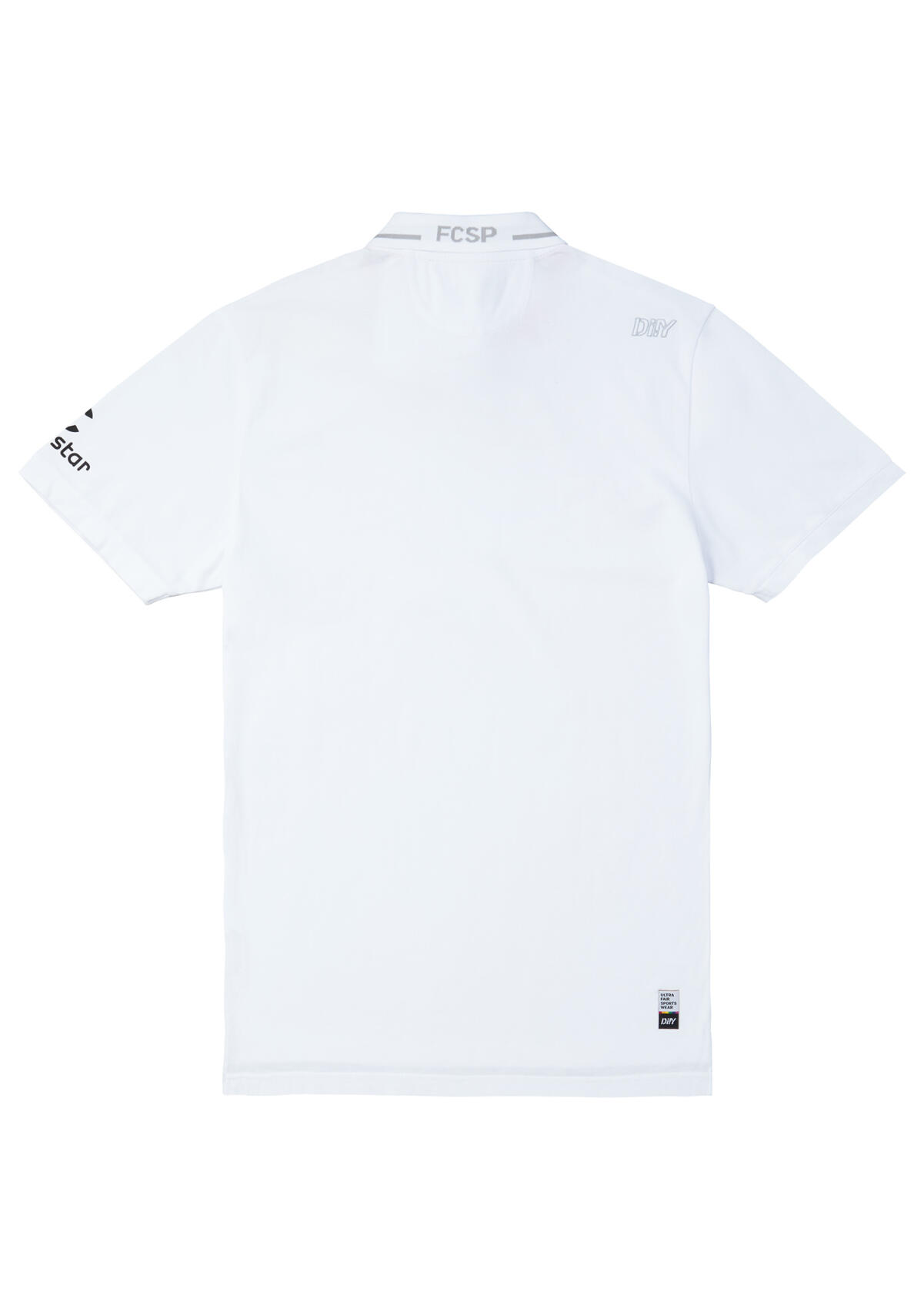 DIIY Poloshirt 2022-23 weiss - Profiware